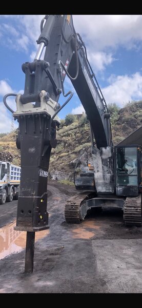 Picoane hidraulice Demal Breaking HP (profesional), 6-50 t.