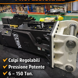 Picoane hidraulice Demal Breaking HP (profesional), 6-50 t